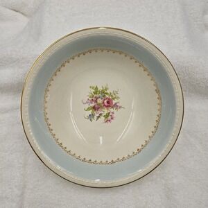 Homer Laughlin Eggshell Georgian Cashmere Blue Vegetable Bowl 8 1/2" Round